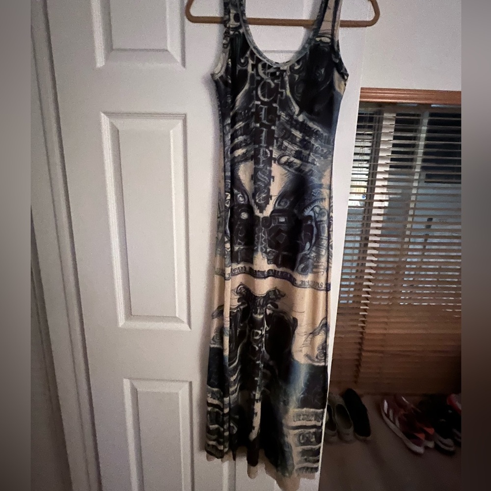 Jean Paul Gaultier Soleil mesh dress/cover up 💫